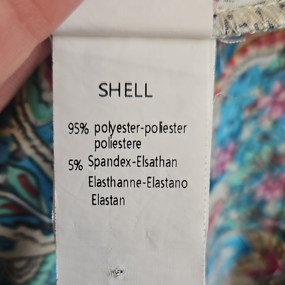 Cupshe Floral Paisley Sleeveless Maxi Dress Sz L - Picture 7 of 8